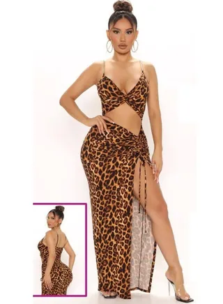 Short Babydoll Lingerie Playsuits Tiger Elegant Women's Nightgown from Four H Code 09 