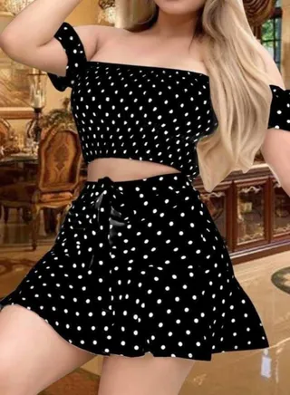 Short babydoll lingerie, black playsuits, elegant women’s nightgown from Four H, code 13 