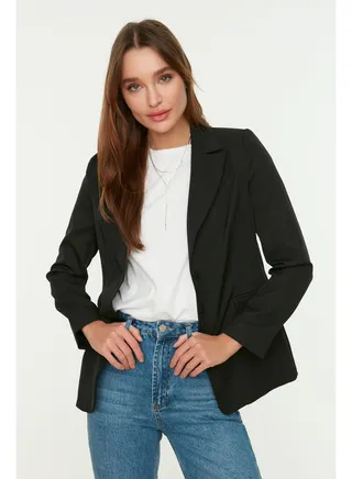 Blazer - Black - Regular fit 