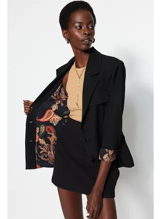 Blazer - Black - Regular fit 