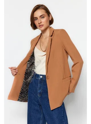 Blazer - Brown - Regular 