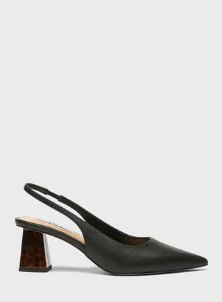 Sling Back Pointed Toe Sandal 
