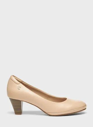 Block Heel Pumps 