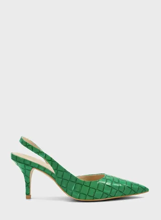 Century Ankle Strap High Heel Pumps 