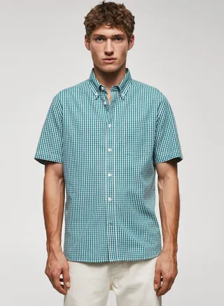 Checked Regular Fit Shirt 