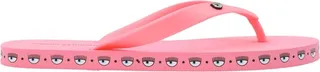 Chiara Ferragni Logomania Flip Flops