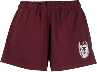 Logo-Embroidered Track Shorts