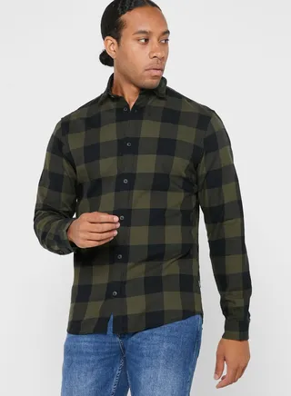 Checked Casual Shirt