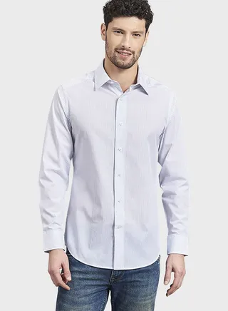 Striped Slim Fit Shirt 