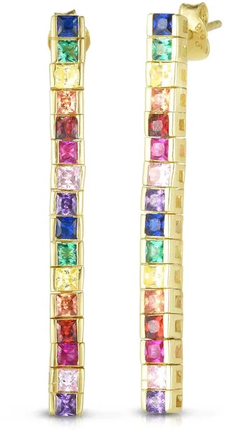 Gold Vermeil Drop Earrings