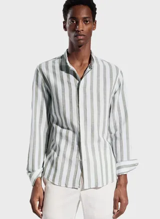 Striped Slim Fit Shirt