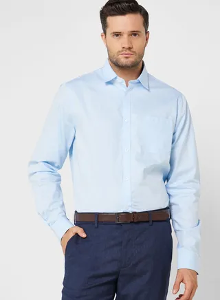 Dobby Full Sleeve Formal Shirt