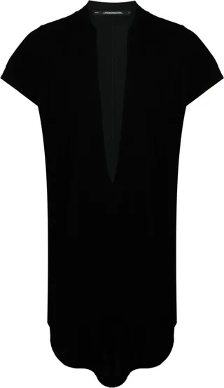 plunging V-neck T-shirt