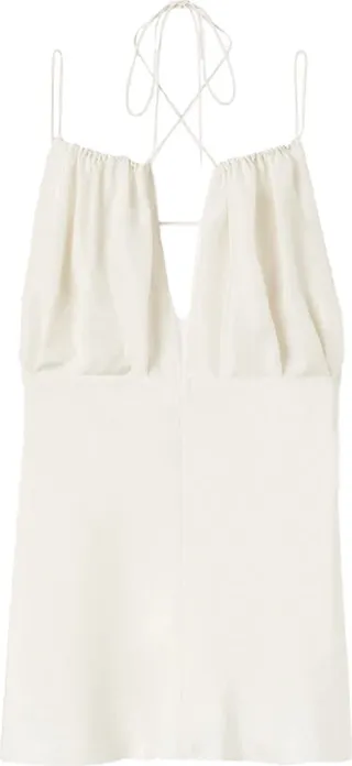 Gathered Halterneck Top