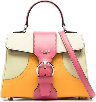 Buckle Fastenting Tote Bag