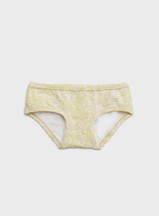 Stripe High Leg Briefs 