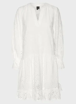 V-Neck Broidered Tunic 
