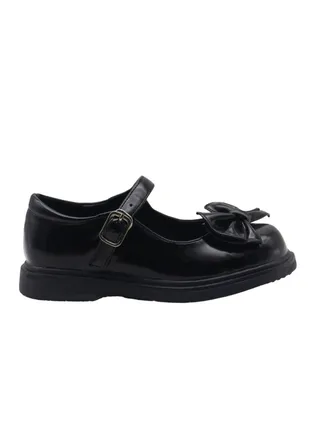 Mon Ami Girls and Kids School Shoes | Soft Bottom, Hook and Loop, Flats & Lightweight for Little Kid | Casual Baby Girl Shoes for Party, School Uniform, Black Dress & Wedding Dress 
