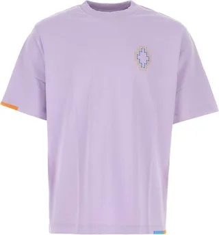 Marcelo Burlon County Of Milan Short-Sleeved Logo-Patch T-Shirt