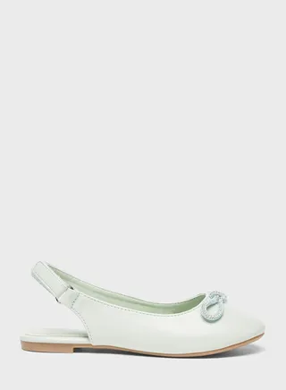 Kids Embellished Ballerinas 