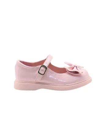 Mon Ami Girls and Kids School Shoes | Soft Bottom, Hook and Loop, Flats & Lightweight for Little Kid | Casual Baby Girl Shoes for Party, School Uniform, Black Dress & Wedding Dress 