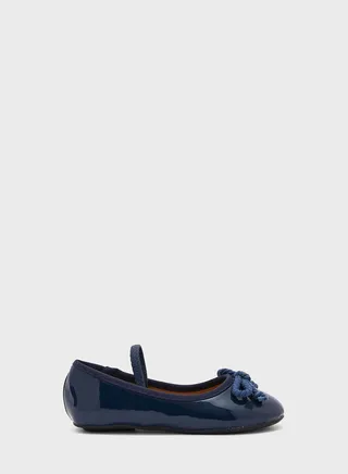 Elasticated Lace Ballerinas 
