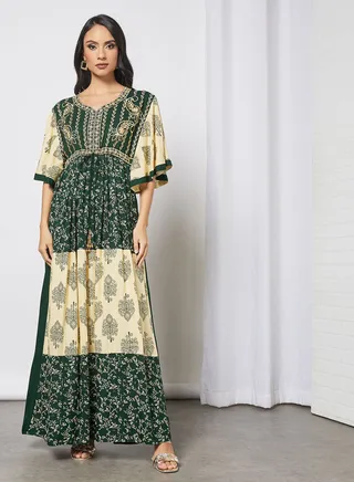 Embroidered Jalabiya 
