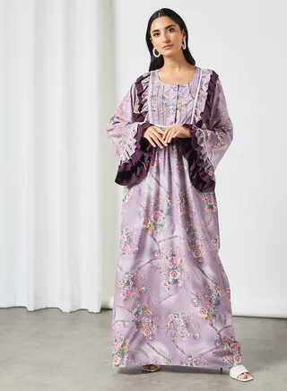 Classic Modest Jalabiya Multicolour 