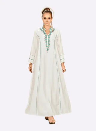 Sara Bejewelled Jalabiya 