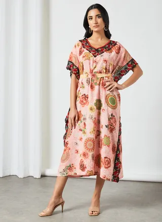 Classic Modest Jalabiya Multicolour 