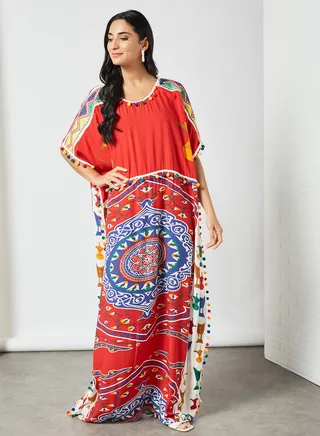 Classic Modest Jalabiya Multicolour 