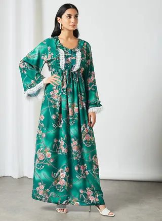 Classic Modest Jalabiya Multicolour 