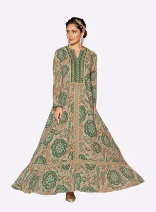 Sara Paisley Flora Jalabiya 