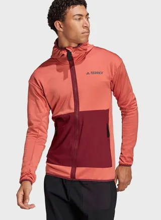 Terrex Tech Flooce Light Hooded Hiking Jacket