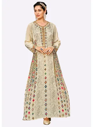 Sara Tribal Pattern Jalabiya 