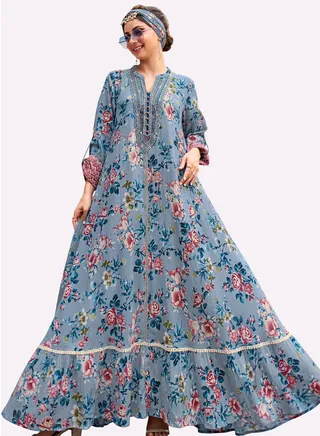 Sara Floral Jalabiya 