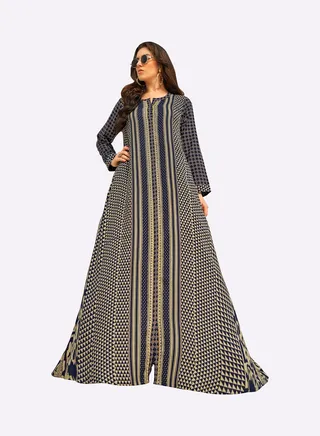 Sara Triangle Illusion Jalabiya 