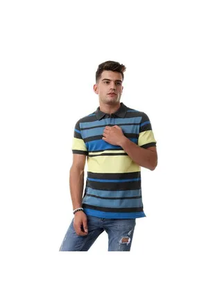 Embroidered Casual Poloshirt multicolour 