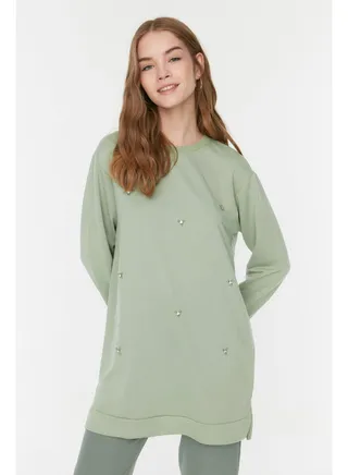 Woman Modest Tunic Mint 