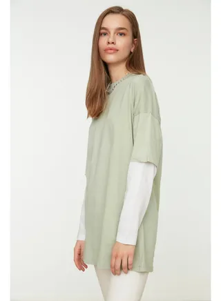 Woman Modest Tunic Green 