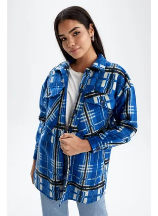 Woman Regular Fit Woven Long Sleeve Tunic 