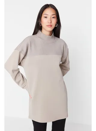 Woman Modest Tunic Mink 