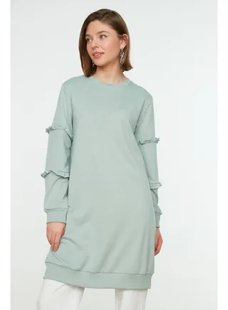 Woman Modest Tunic Khaki 