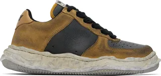 Miharayasuhiro Black & Yellow Wayne Sneakers