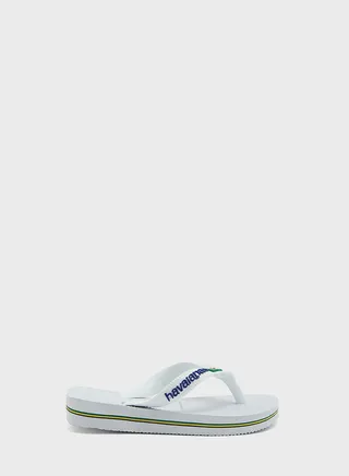 Brazil Logo Flip Flops
