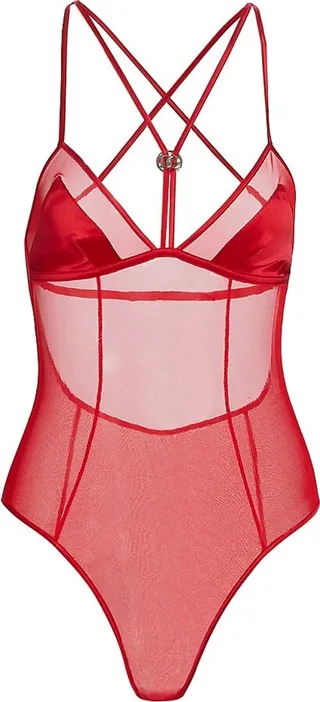 Sheer Tulle Bodysuit