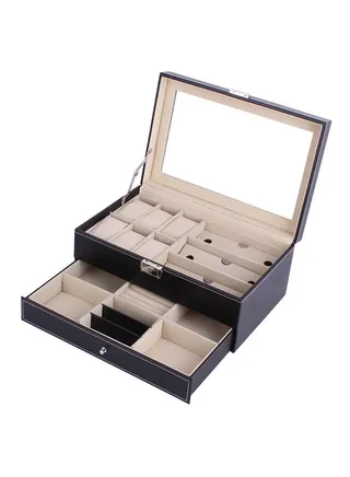 Wooden Double Layer Watch Box ZS178300 