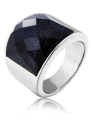 Onyx Auger Stylish Ring 