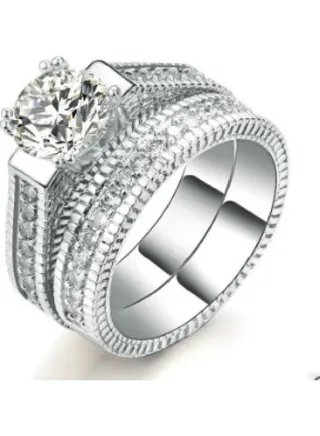Luxury Platinum Ring 
