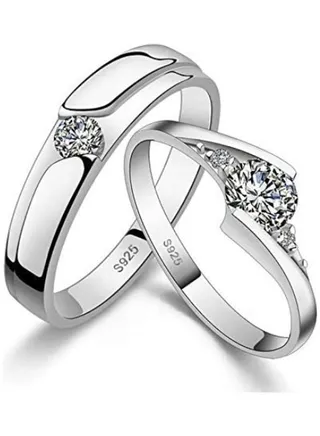 Unisex Lovers Ring 